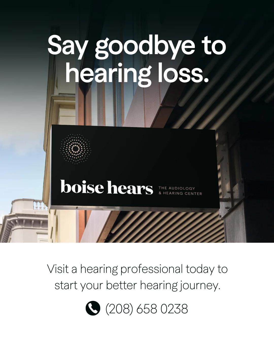 Boise Hears campaign visual: Feed Post